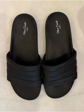 Oliver Cabell Men’s Black Slide Sandals SIZE 9